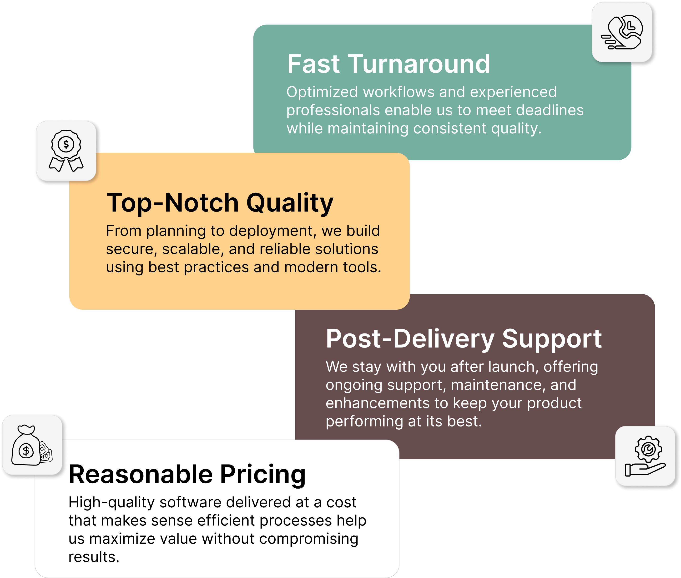 A preview of Jirtuu's web and software development services