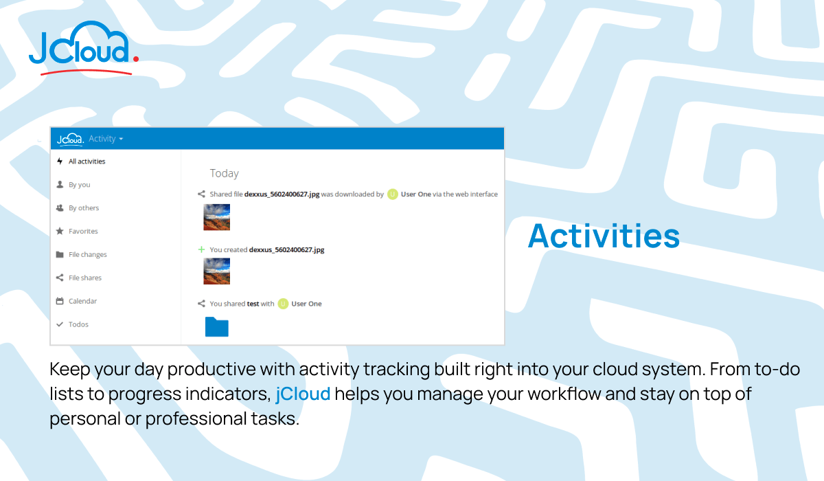 jCloud mobile application